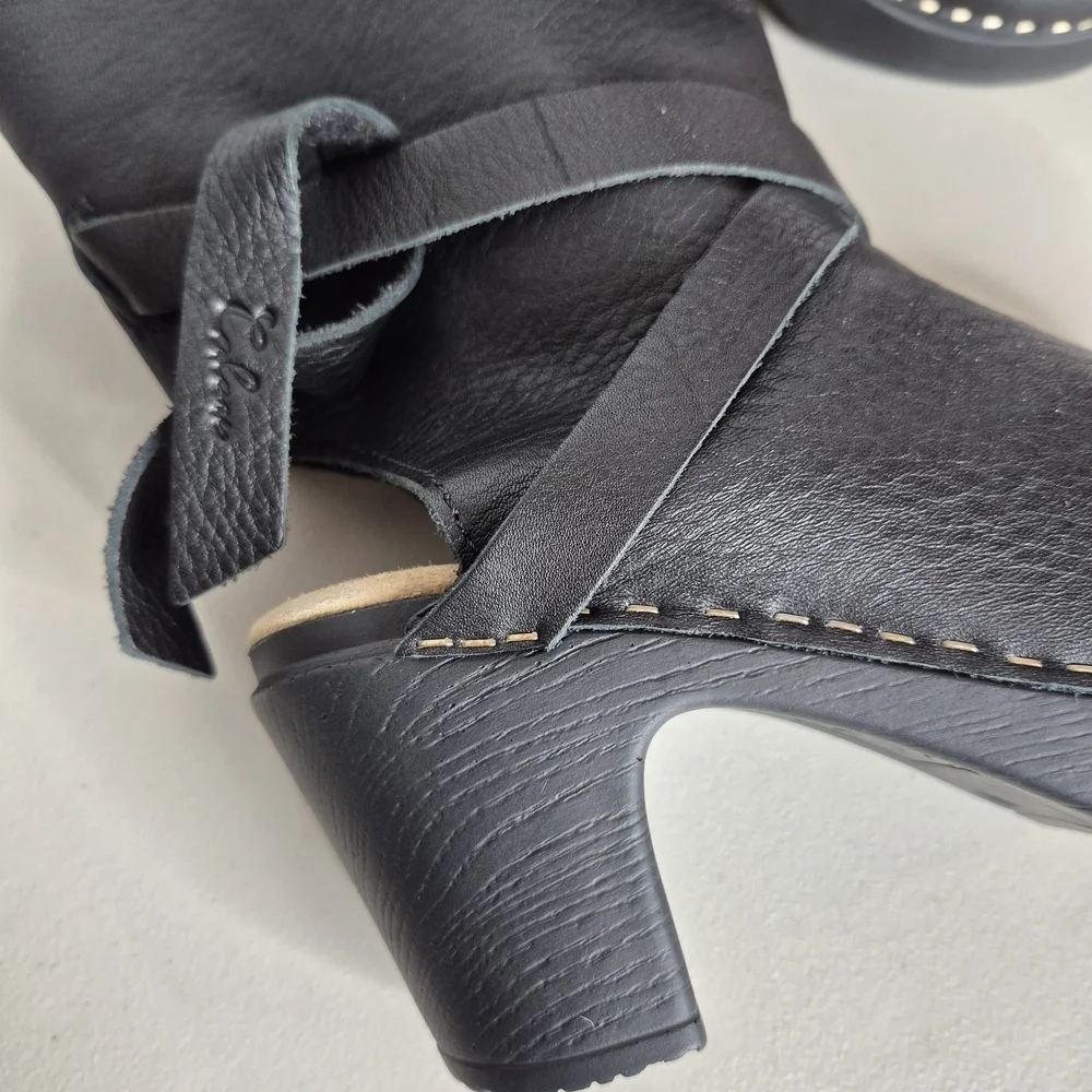 Calou Stockholm Julia Open Back Clog Bootie - Size 37